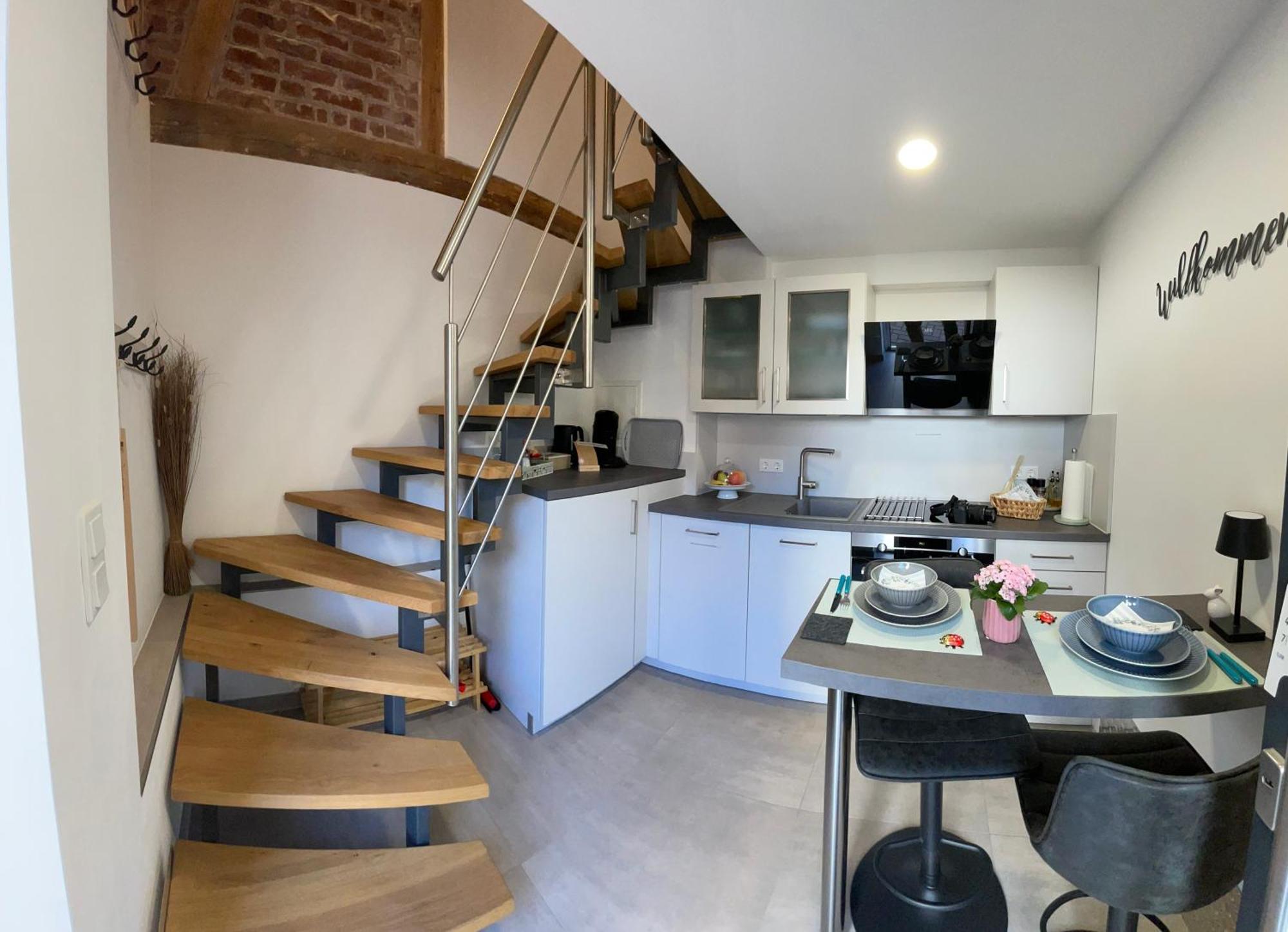 Charmantes Luxus Maisonette- Apartement Бад Херсфелд Екстериор снимка
